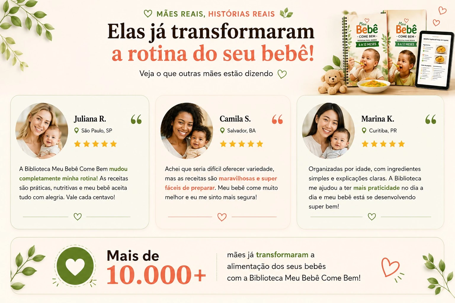 Depoimentos de mães